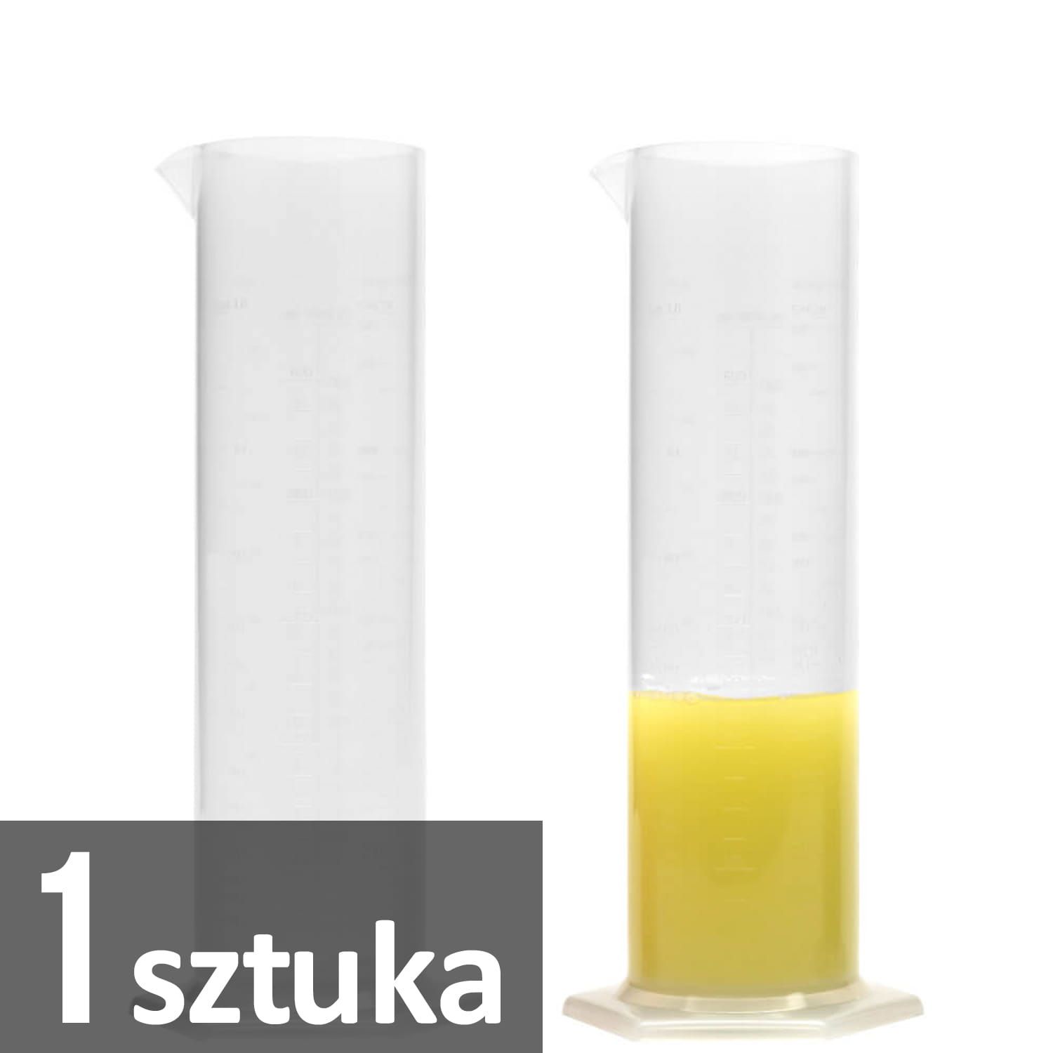 Menzurka cylinder miarka ze skalą - 500 ml