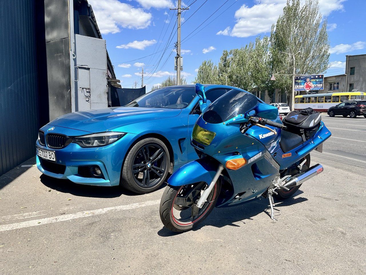Kawasaki zzr 250 пробег 14 тыс