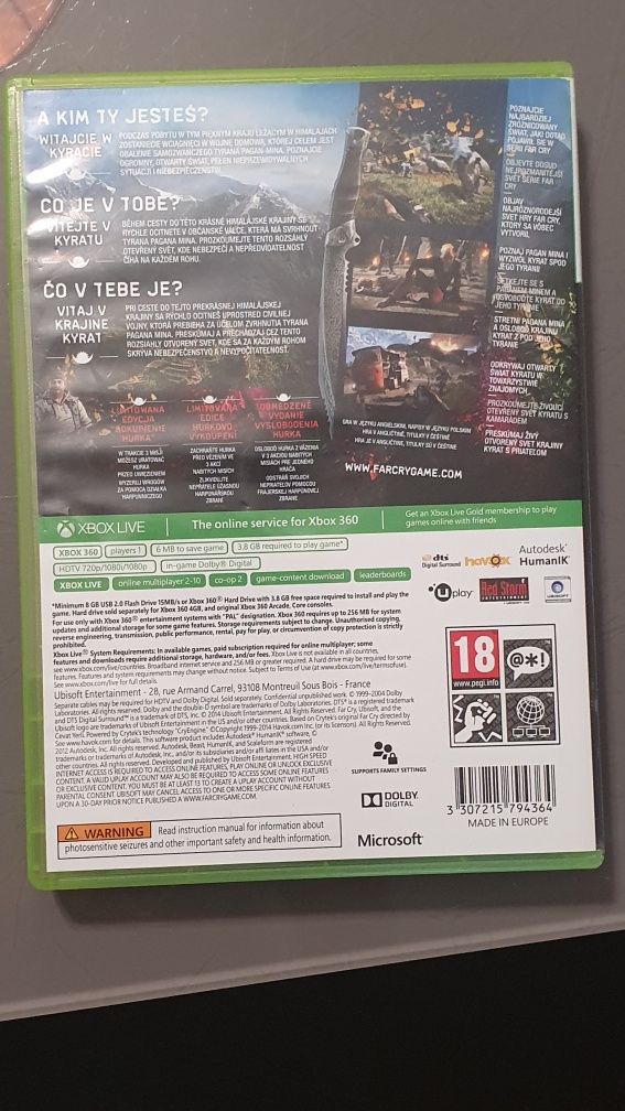 XBOX 360 gra FARCRY 4