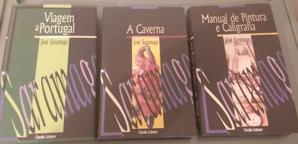 Livros de José Saramago (duas 1.ªs edições)