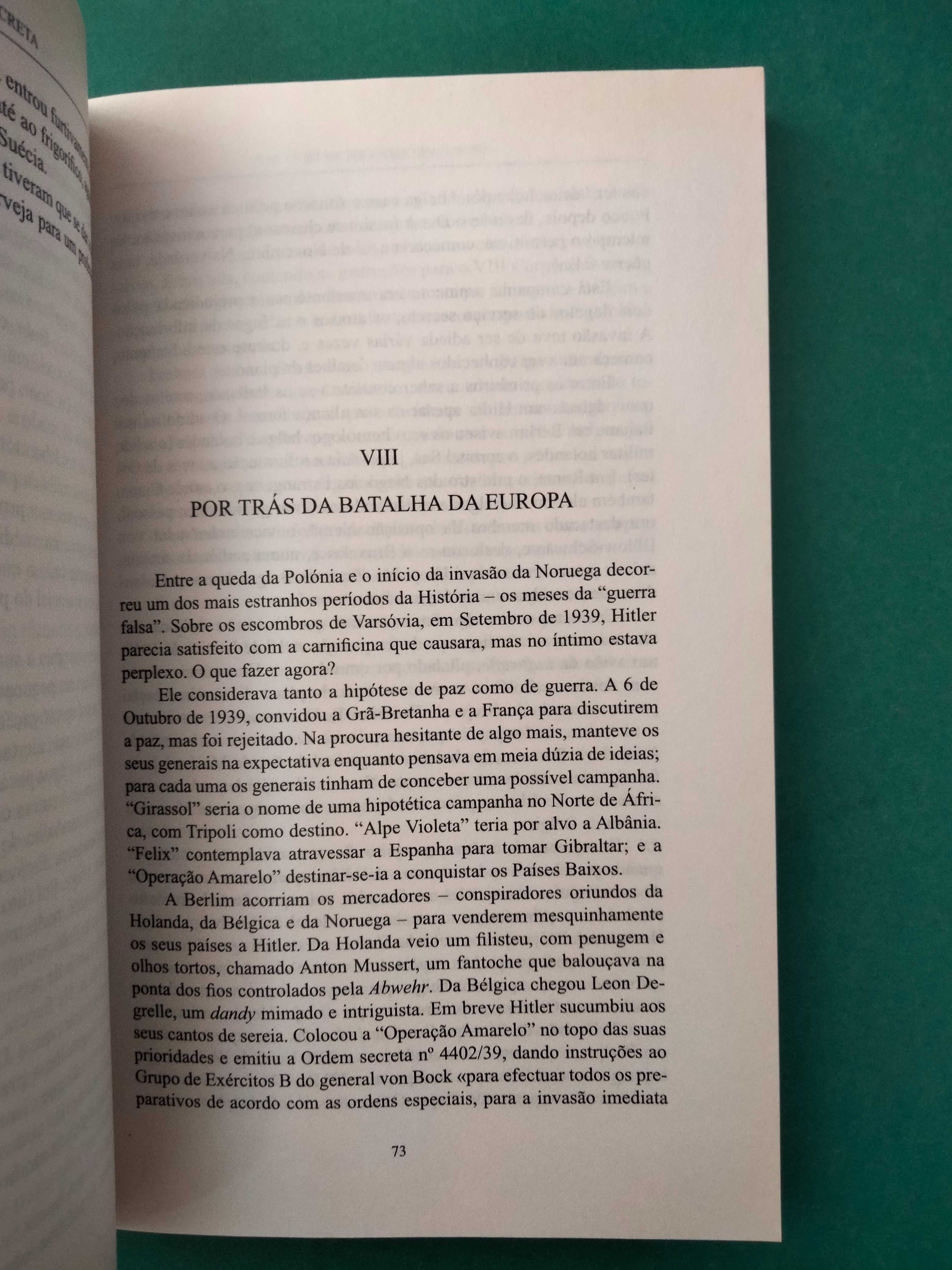 A Guerra Secreta - História da Espionagem na II Guerra Mundial