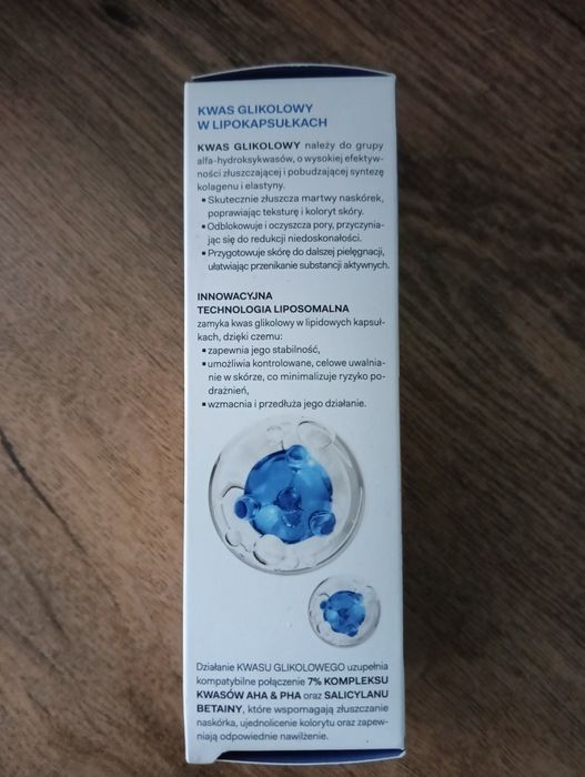 AA LAAB AM:PM Skincycling eksfoliujące serum na noc 0,1% kwas glikolow