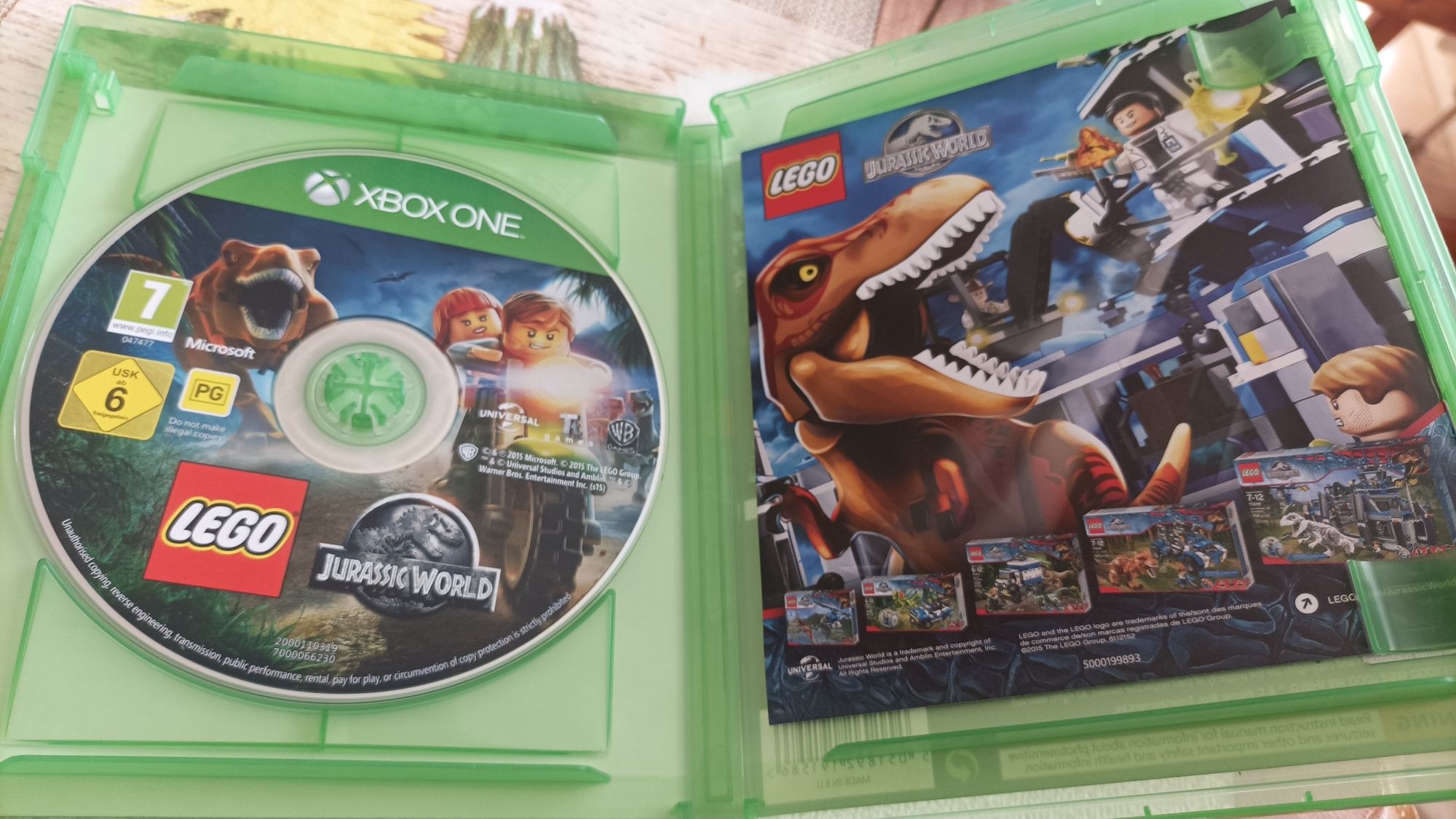 Gra na Xbox one LEGO Jurassic World ENG