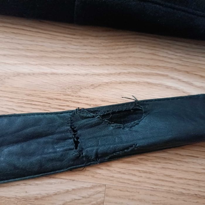 Дублёнка женская  б/у натуральный мех размер М