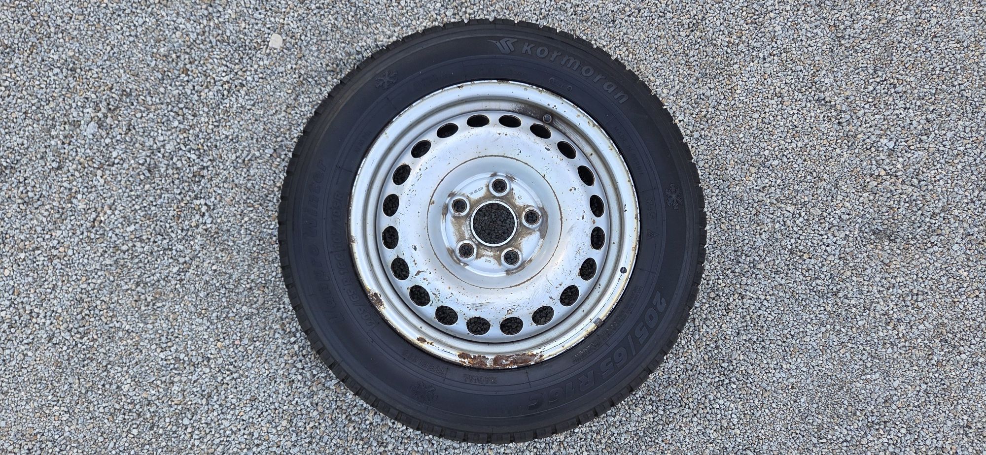 Koło Zapasowe Oryginał VW Transporter R16/205/65 C z 2020r 5x120 ,