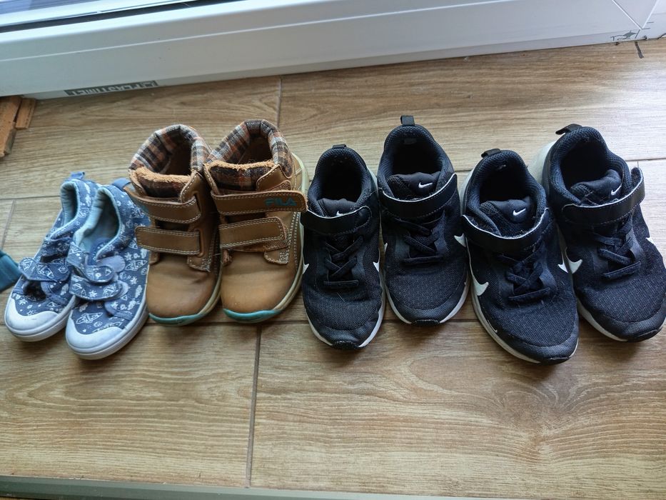 Zestaw ubrań i butów chłopiec 104-116