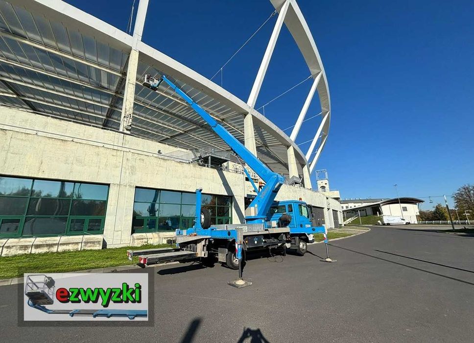 Zwyżka wynajem z operatorem lub bez podnośnik koszowy zwyżka nożycowa