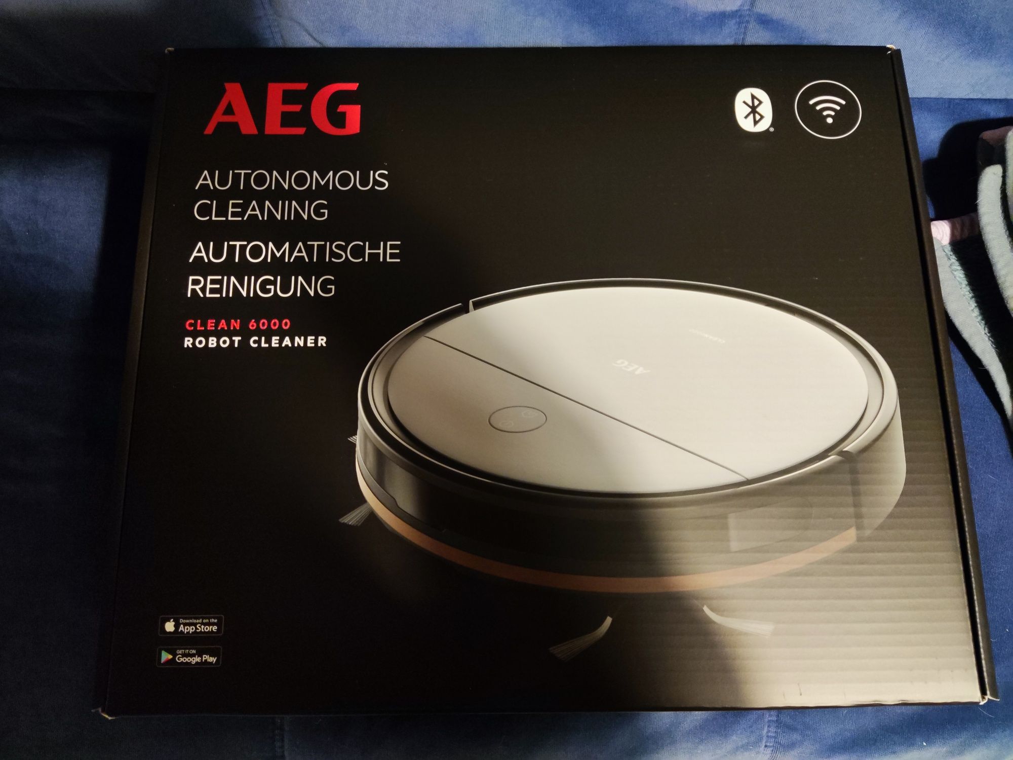 Aspirador Robot AEG novo