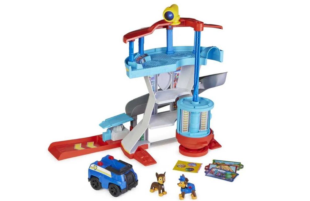 PSI PATROL baza obserwacyjna z pojazdem policyjnym i figurkami