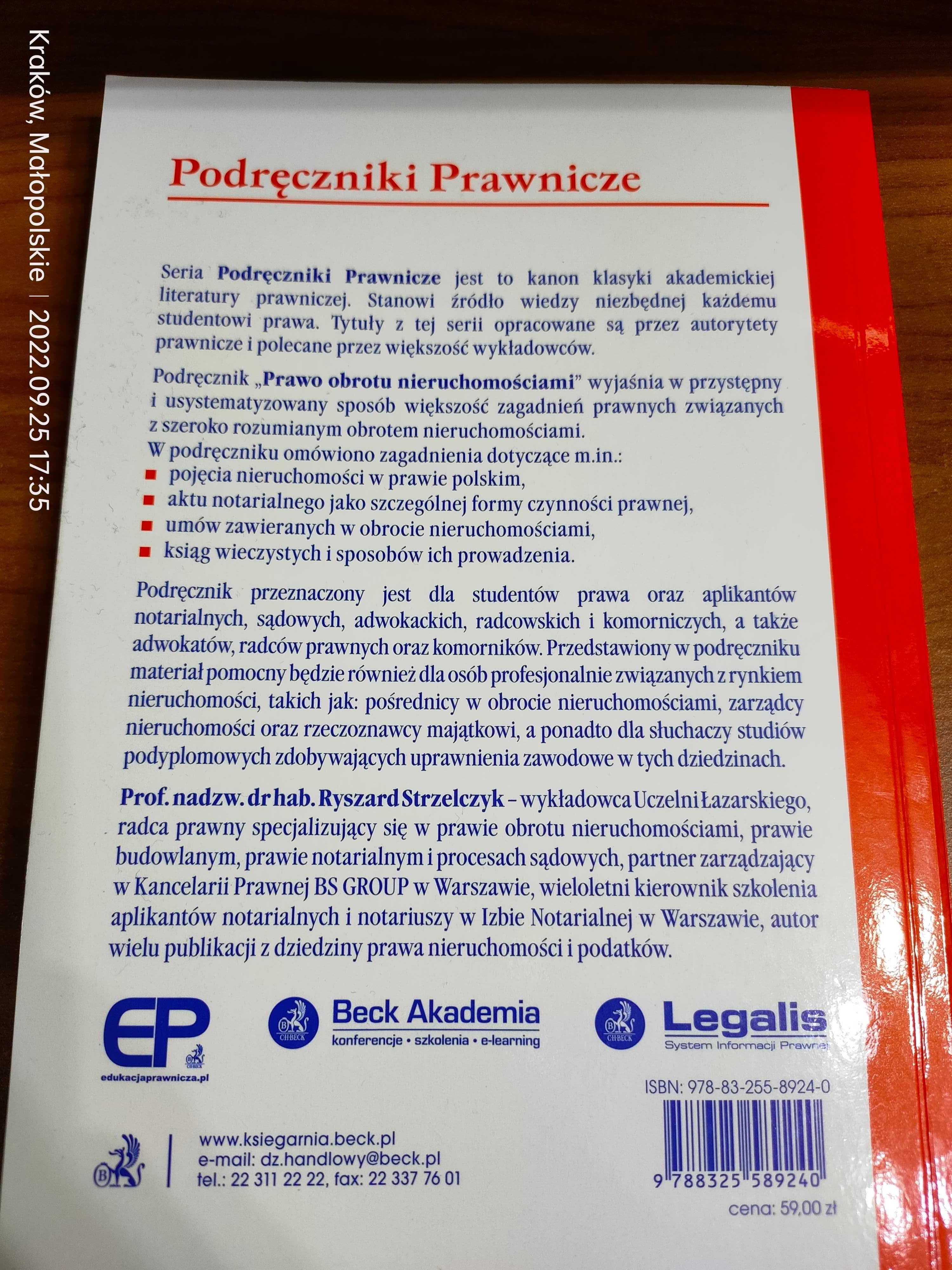 R. Strzelczyk - Prawo obrotu nieruchomościami 3 wyd. 2016