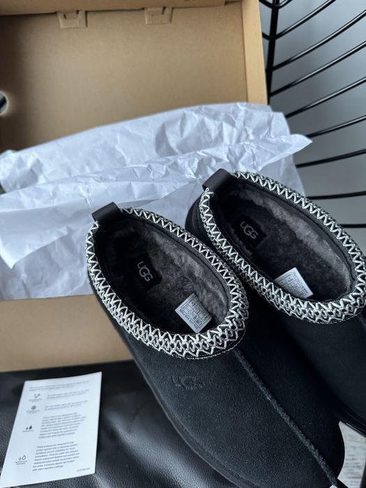 Ugg уги Tasman зимові на платформі Коричневі/чорні/бежеві