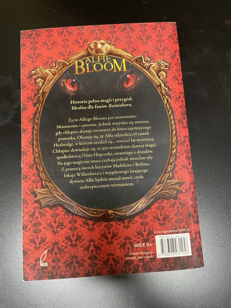 Książka Alfie Bloom i tajemnice zamku Hexbridge