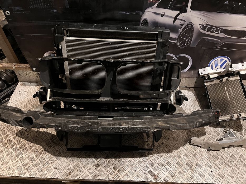 Bmw x5 f15 x6 f16 m50d pas przedni Chlodnice komplet