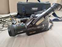 Kamera VHS-C Panasonic NV-G101E + torba, ładowarka, kable – retro zest
