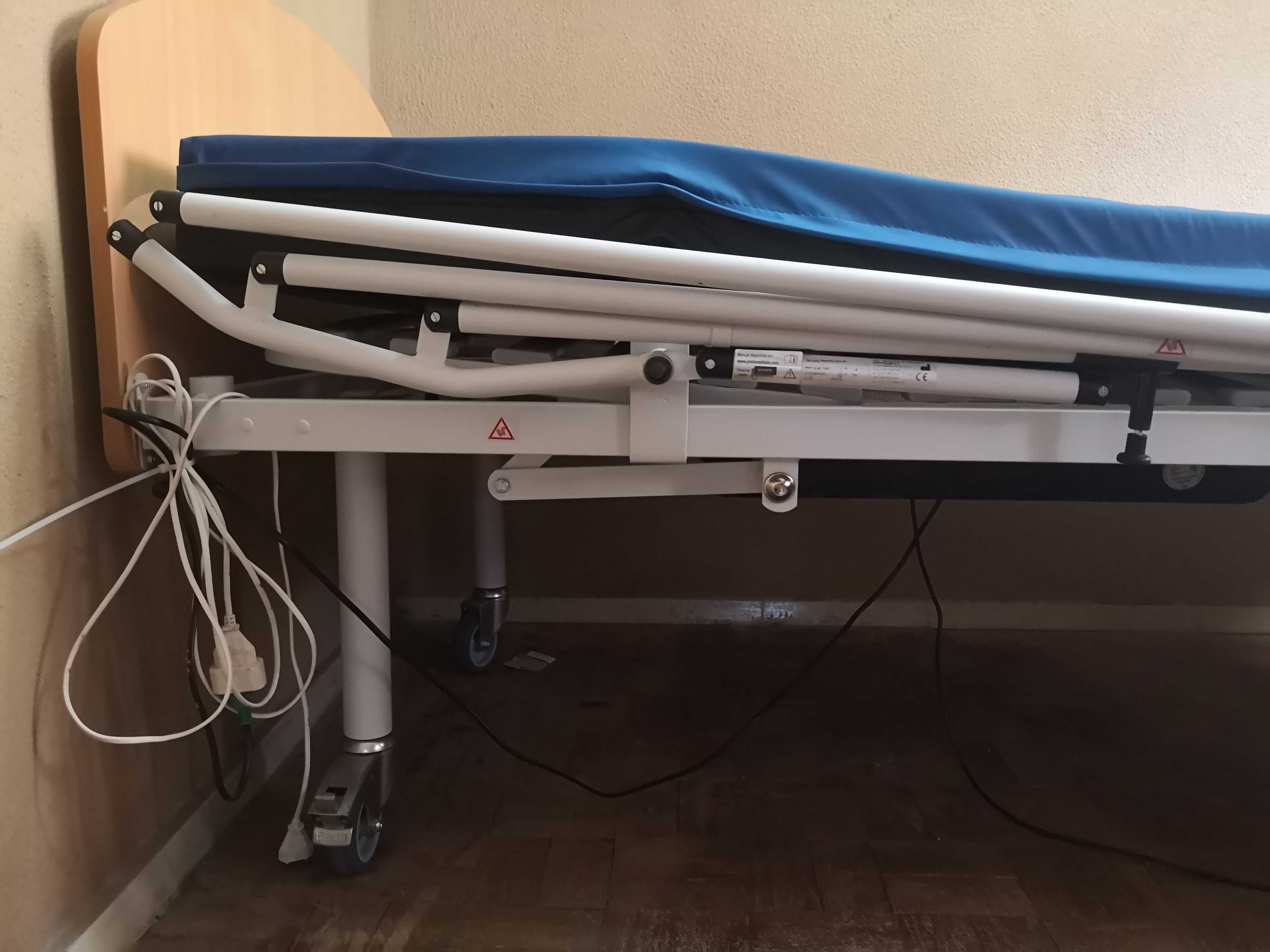 Cama articulada eléctrica.