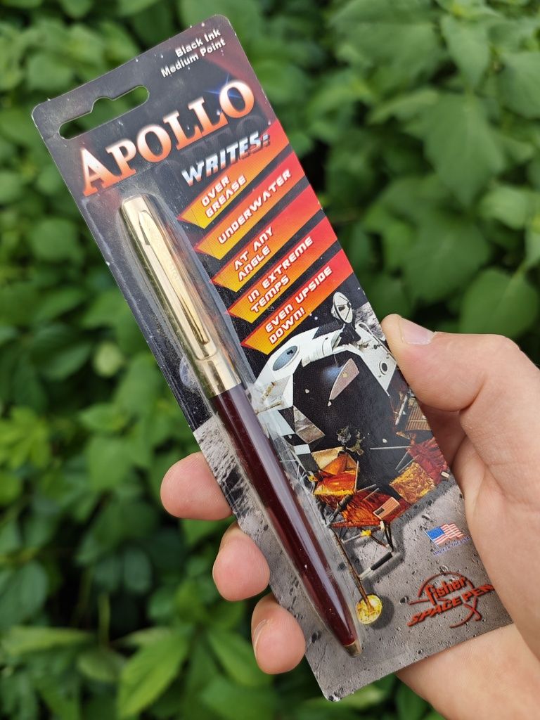 Косморучка Fisher Space Pen Apollo 13, пише на любій поверхні,космічна
