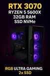 Gamingowy PC – RTX 3070 gaming oc / Ryzen 5 5600X / 32GB ram / SSD NVM