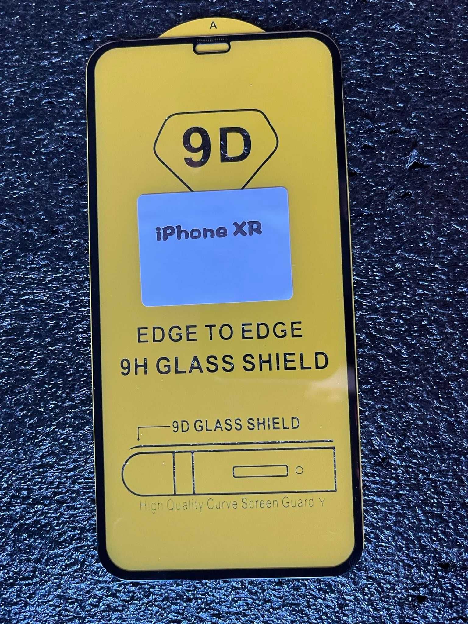 Película vidro temperado 9D iPhone 15, 15 Plus/Pro/Pro Max 14/Plus/Pro