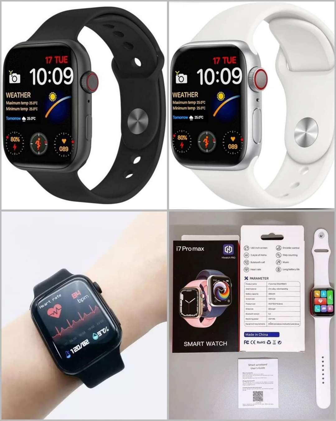 Розумний смарт годинник Smart Watch I7 PRO MAX з голосовим викликом .