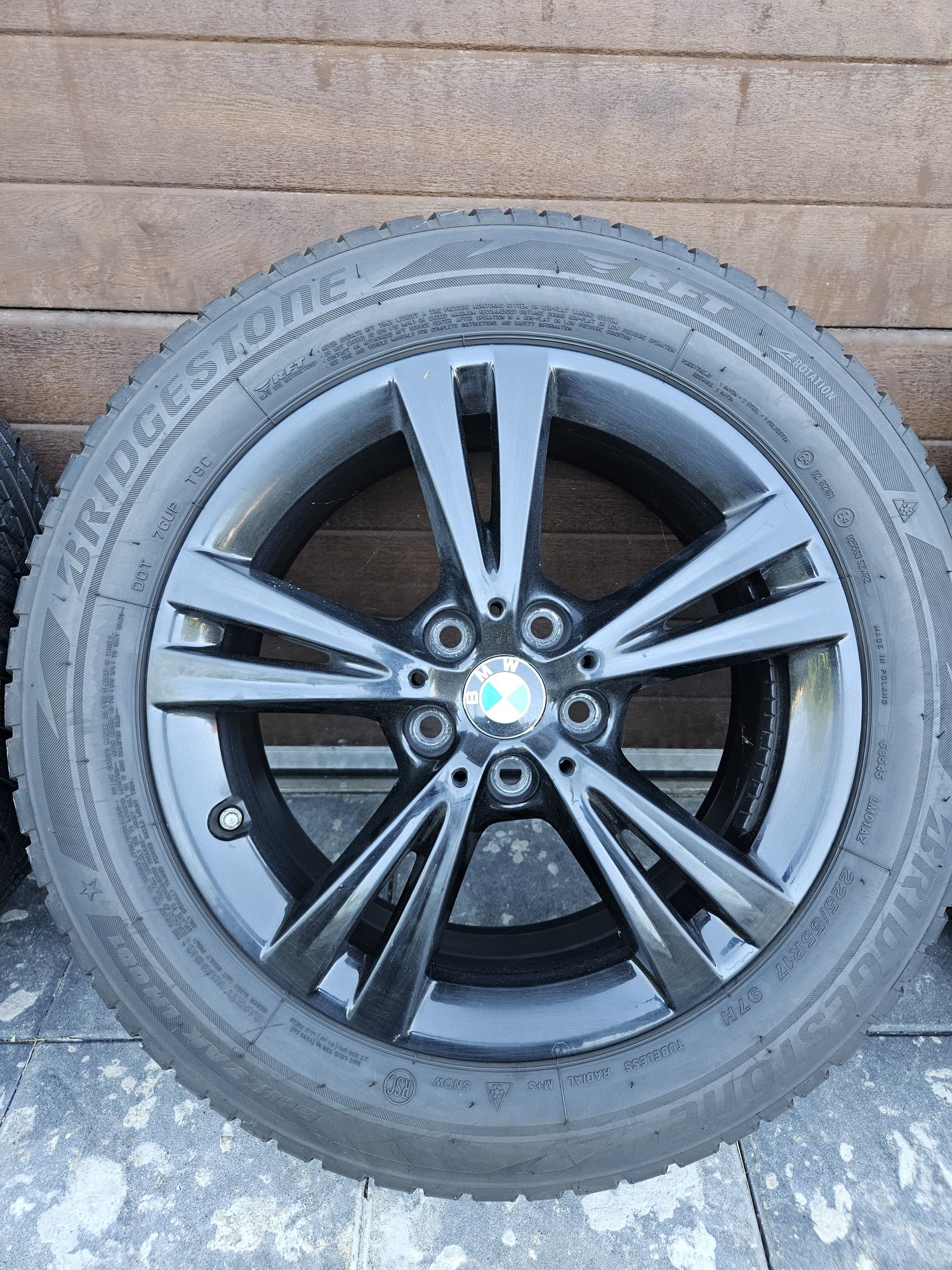 Koła zimowe RFT X1 X2 X3 G20 G31 Oryginalne BMW Ronal 5x112 R17