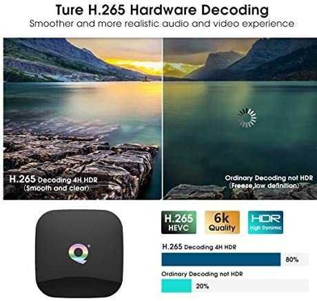Box Android 10.0 QPlus 2GB+16GB 6K