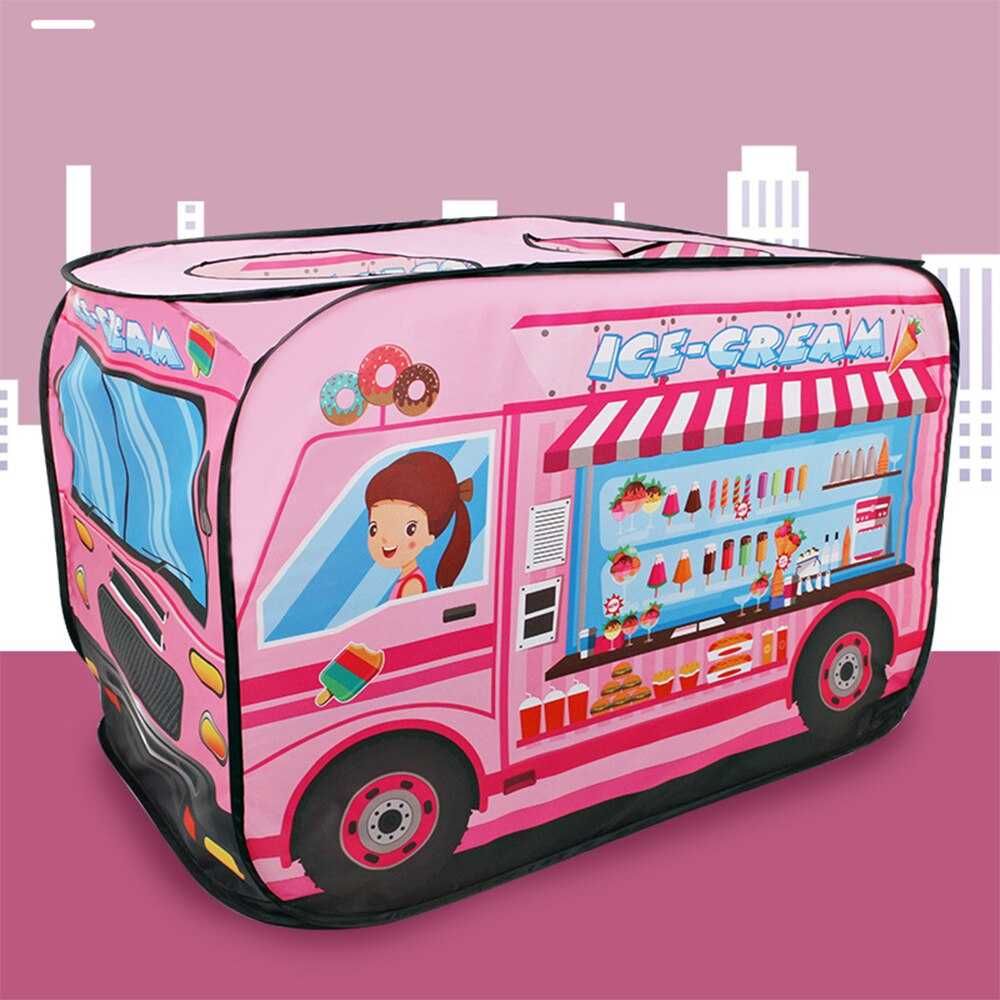 Намет палатка дитяча Фургон з морозивом 102 х 65 х 65см у сумці 668-77