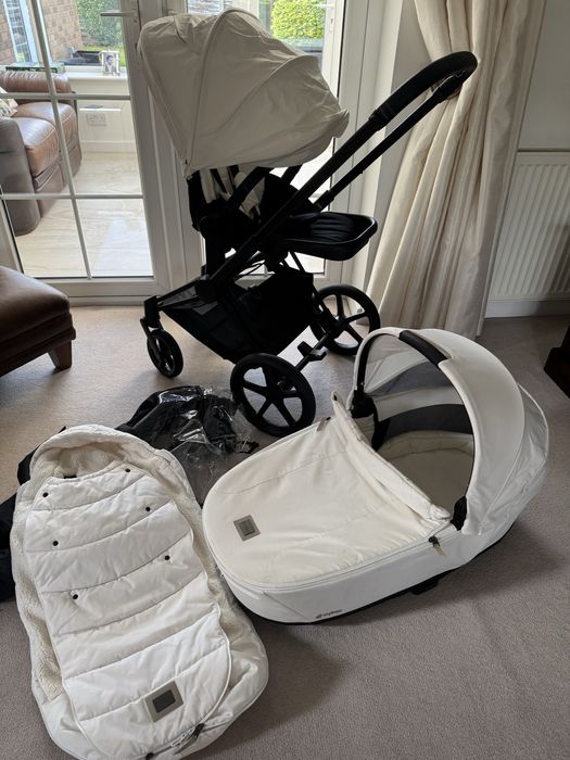 Cybex priam 4.0 off white jak nowy 2w1!