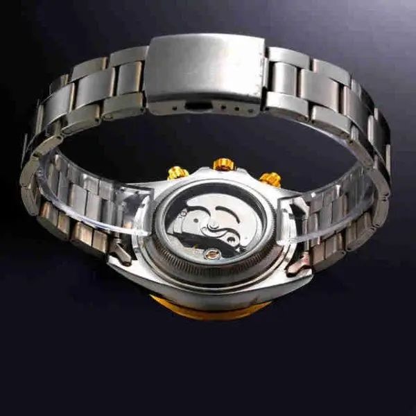 ХИТ 2025! Стильные мужские часы Jaragar Luxury Reloj Hombre Gold !
