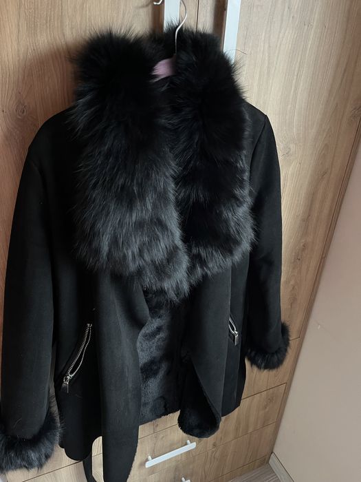 Cieple futerko mieciutkie nowe L