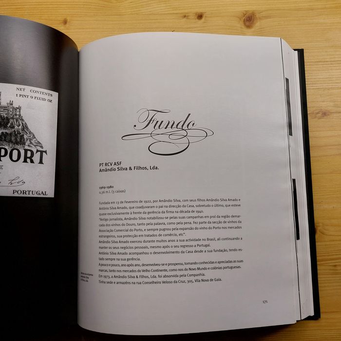 Livro - O Património Cultural da Real Companhia Velha