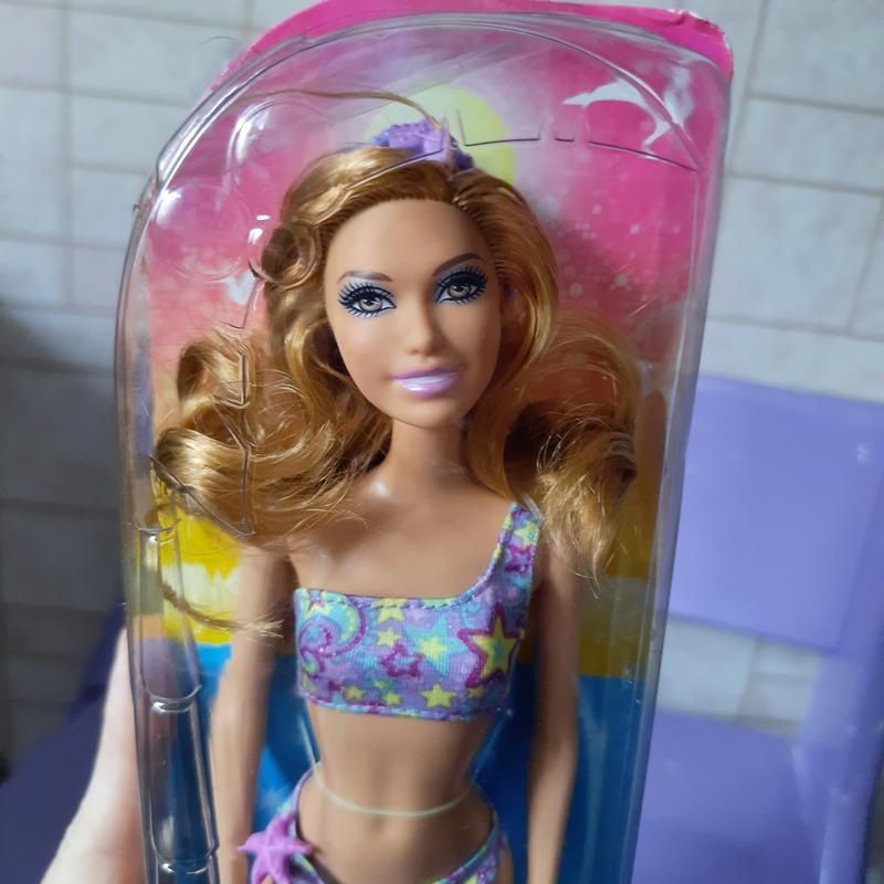 Нова барбі оригінал barbie summer beach 2012 лялька в купальнику пляж