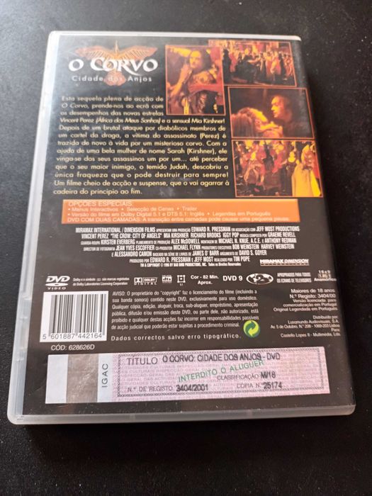 O Corvo - Cidade dos Anjos - The Crow - City of Angels (1996)
