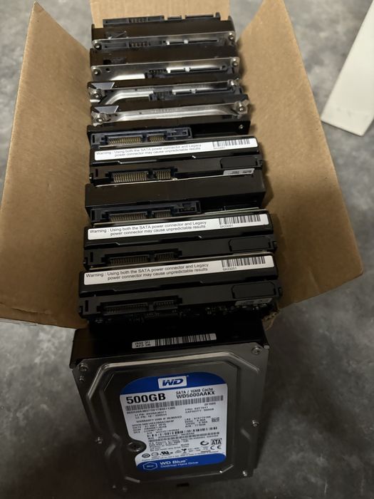 Discos sata 3.5 500gb