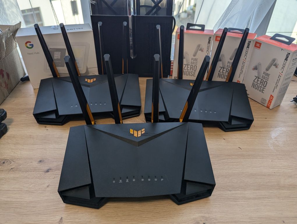 Продаю маршрутизатори WiFi 6 ASUS TUF Gaming AX3000 v2 Mesh Gigabit