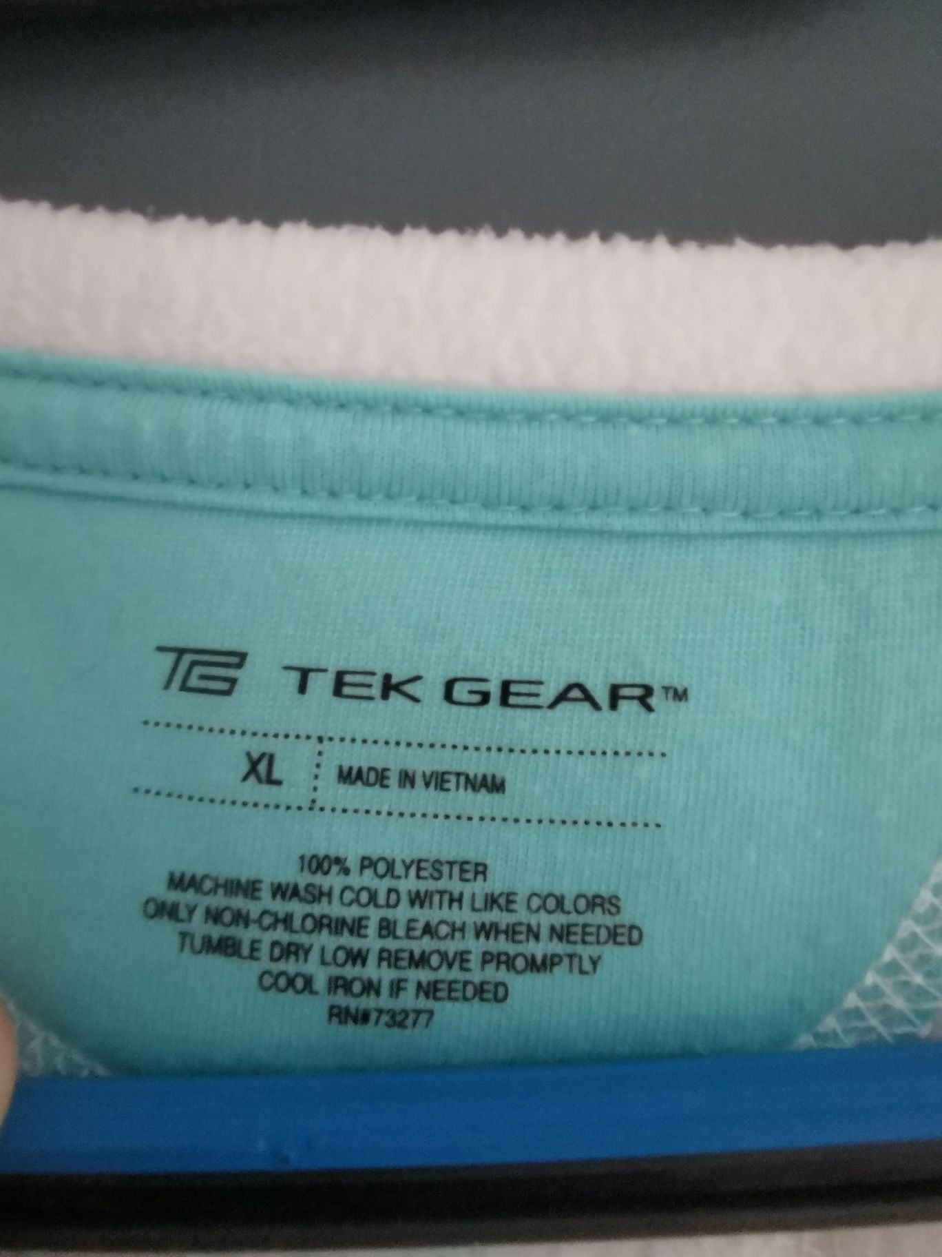 Biały Polarowy sweter XL