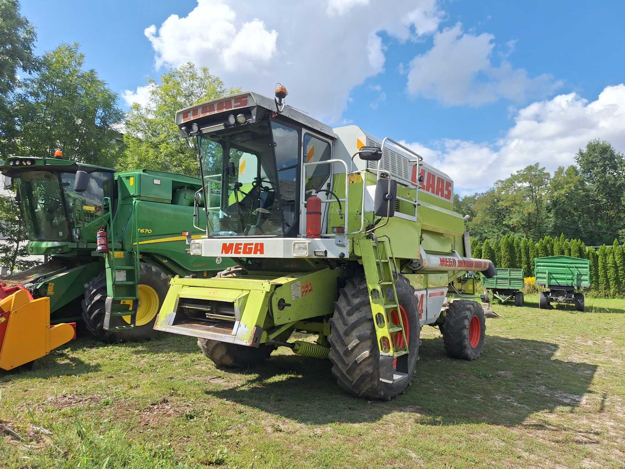 Kombajn Claas Mega 204