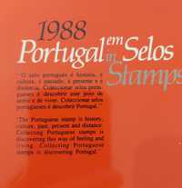 Livro Portugal em Selos ano 1988