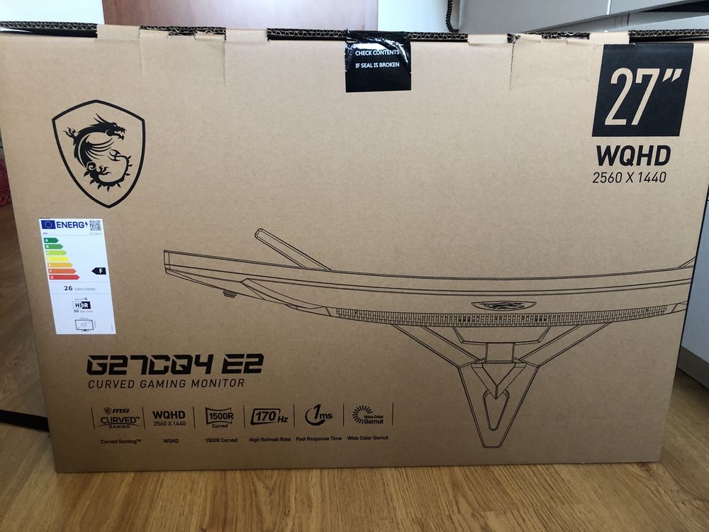 Monitor MSI 7CQ4 E2 27''