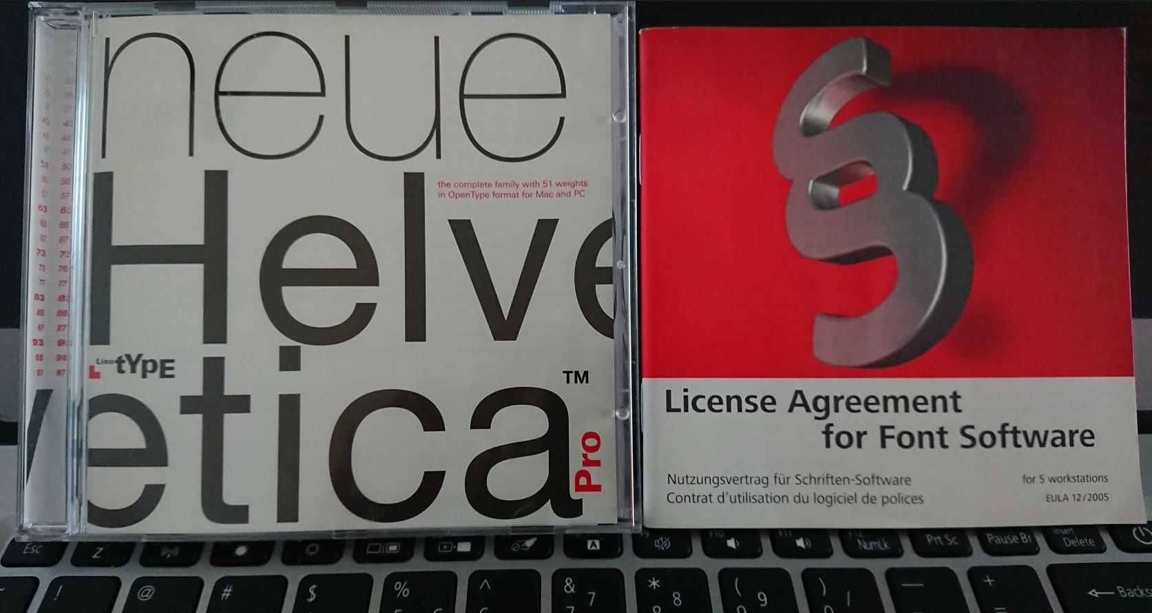 51 fontów Helvetica Neue  Pro Font Family PL dla 5 stanowisk- okazja!