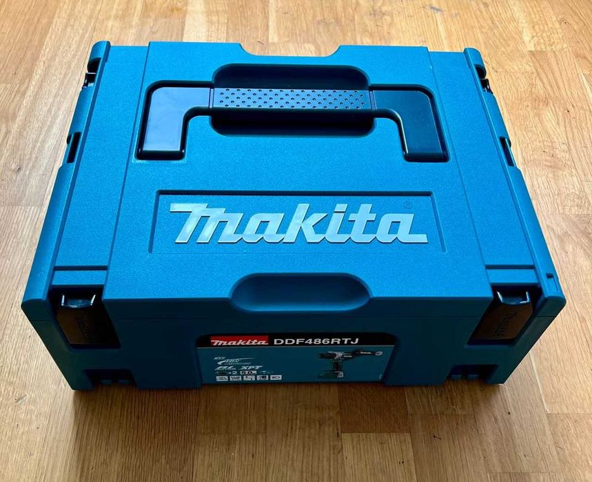 wiertarko-wkrętarka akumulatorowa Makita DDF486RTJ 18V LXT 2x5,0Ah.