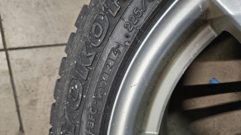 Koła Aluminowe Allcatec BMW X3 F25 17 cali Felgi Opony Yokohama Zimowe
