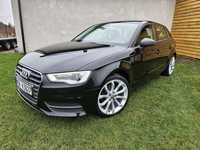 Audi A3 BEZWYPADKOWA alu18" LED xenon 2xPDC grzane fotele a3 8v 1.4