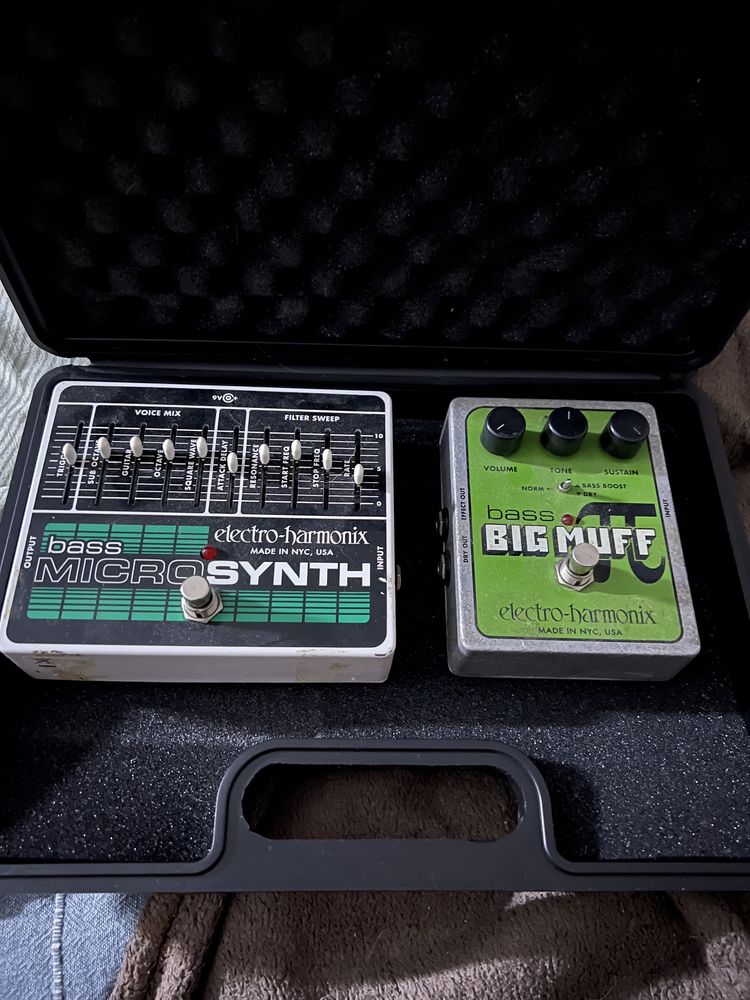 Bass microsynth (o big muff ja foi vendido)