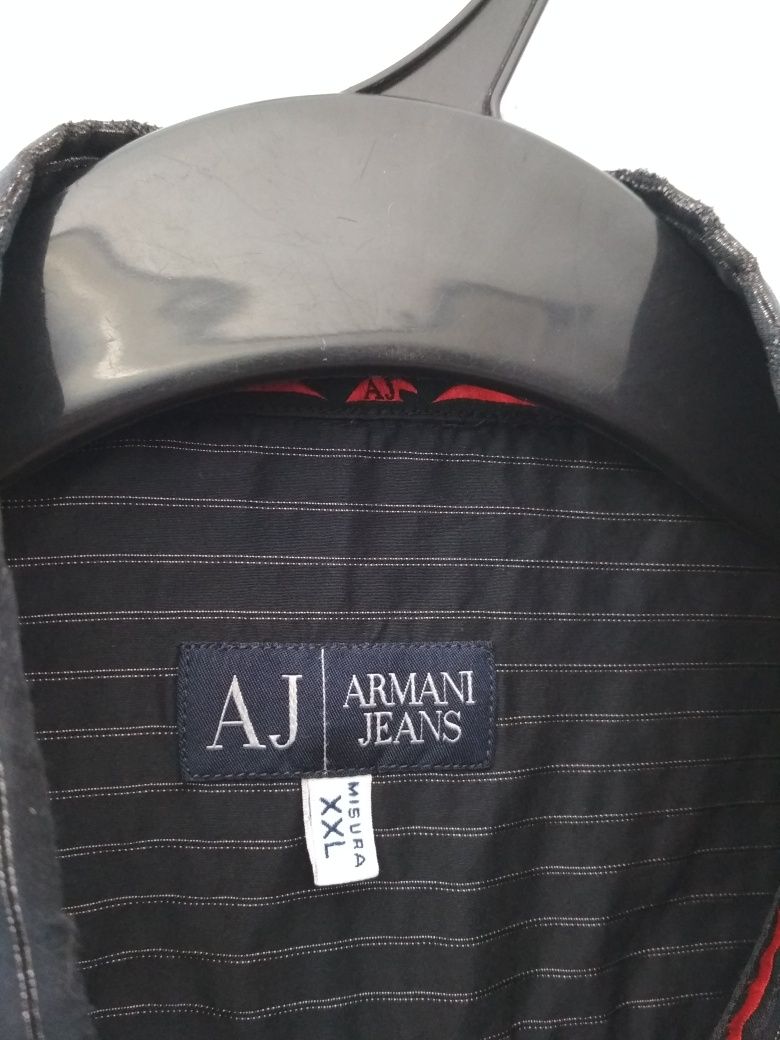 Armani Jeans czarna koszula L/XL