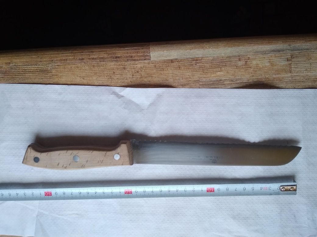 Nóż do chleba Gerlach 32 cm piłka Prl