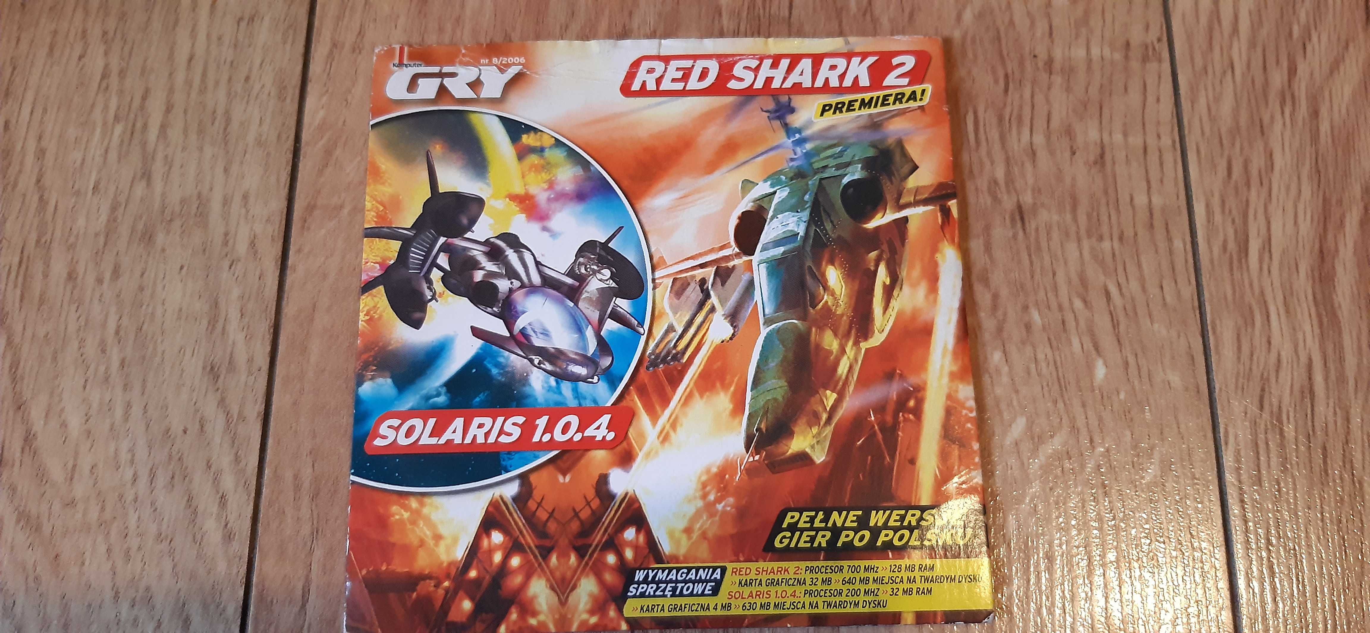 Gry PC nr. 8/2006 Red Shark 2, Solaris 1.0.4 retro pc