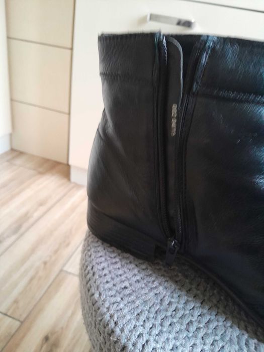 Botki męskie 43 skóra naturalna