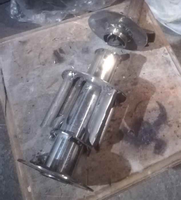 Турбинированный глушитель из нержавеющей стали на любое авто