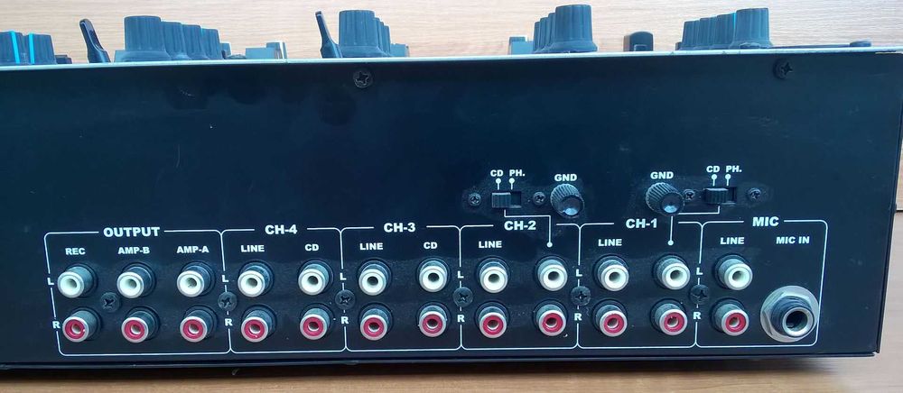 DJ Mixer DM-2502, DJ Микшер Аналоговый