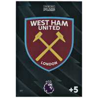 Karta Panini 337 Premier League 2024 Plus West Ham United Badge